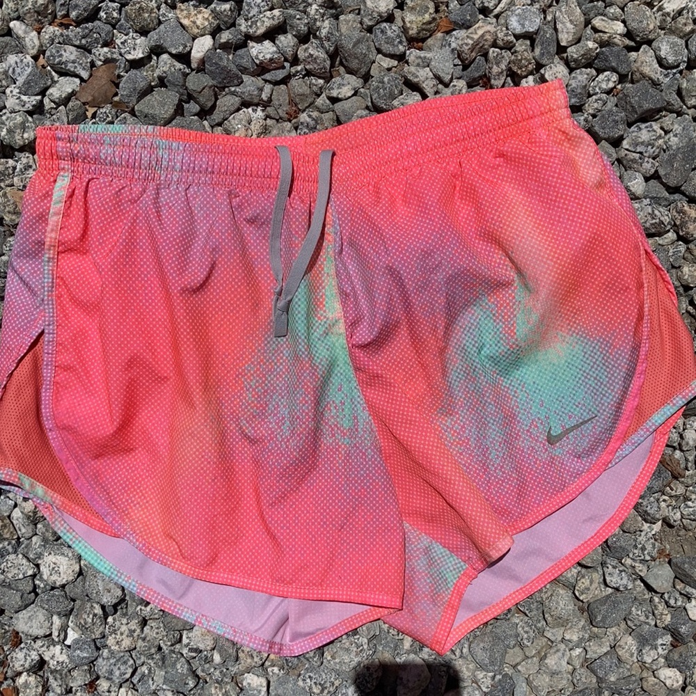 Nike Dri-Fit running shorts with back zip pocket